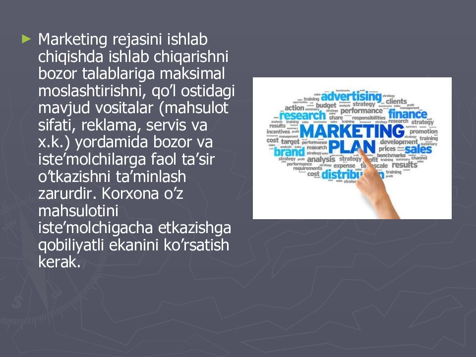 Marketing rejasi Marketing rejasi
