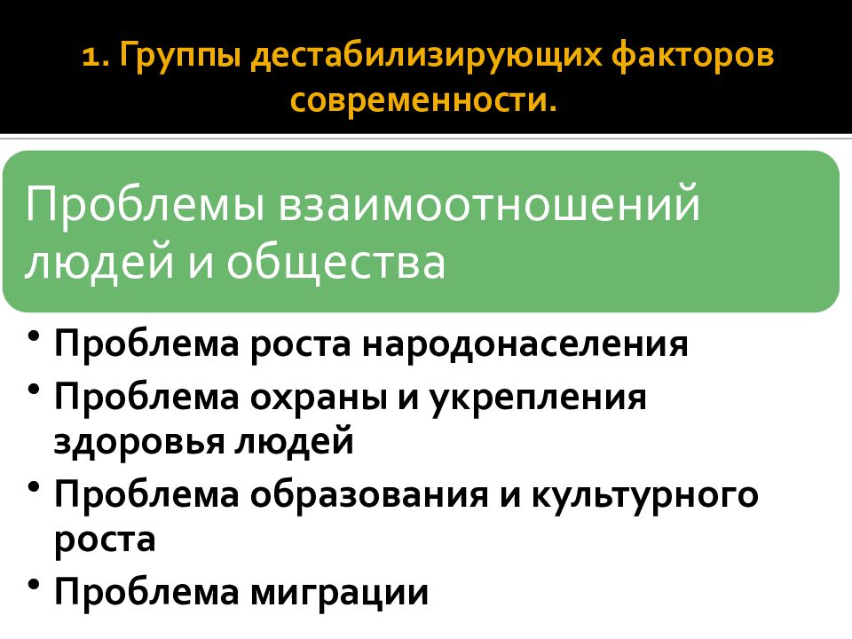 Дестабилизация это простыми словами