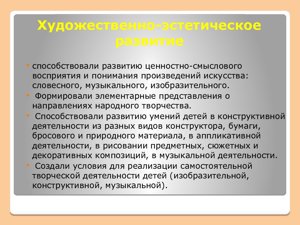 Презентация воспитателя о проделанной работе за год