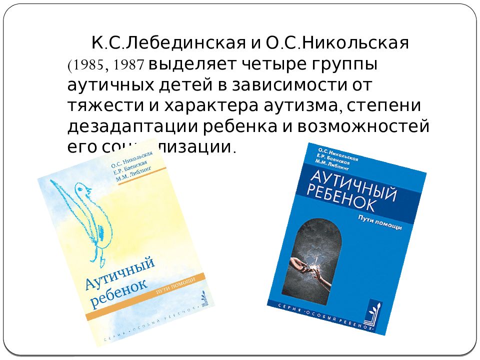 Клара самойловна лебединская вклад в дефектологию презентация