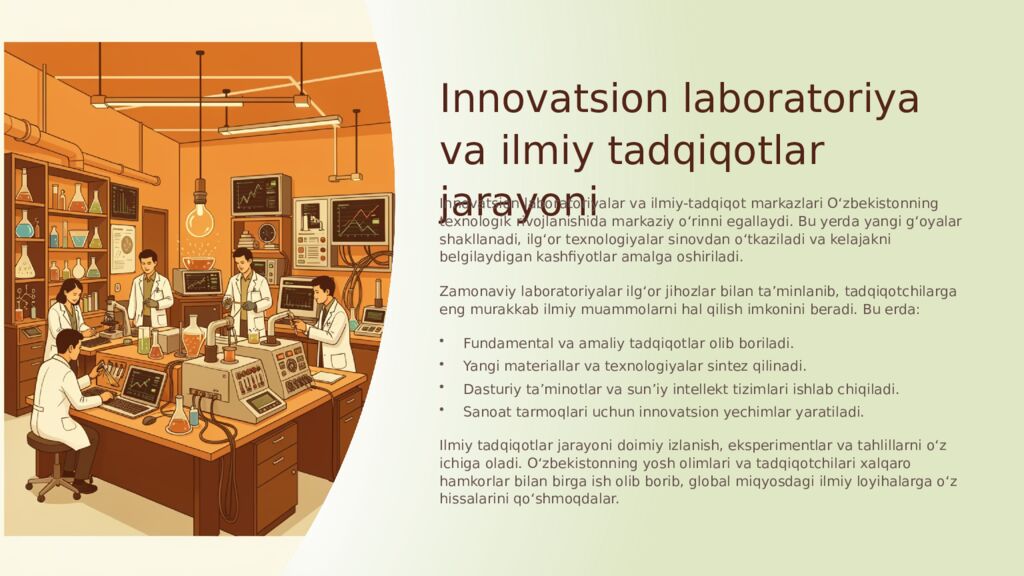Innovatsiya va Texnologik Rivojlanish: O‘zbekistonning Kelajagi O‘zbekiston