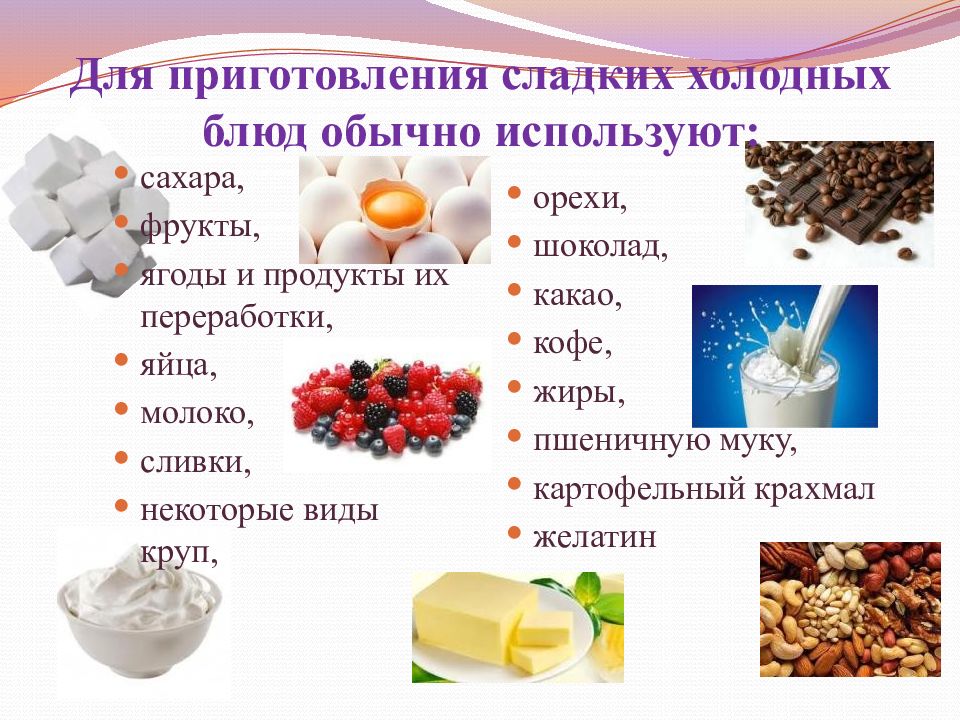 Продукты при добавлении сахара. Схема приготовления сладких блюд. Перечислите ассортимент сладких блюд. Сырье для приготовления сладких блюд. Процесс приготовления сладких блюд.