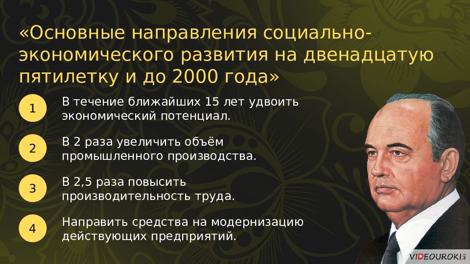 Социально экономическое развитие ссср 1985 1991 презентация