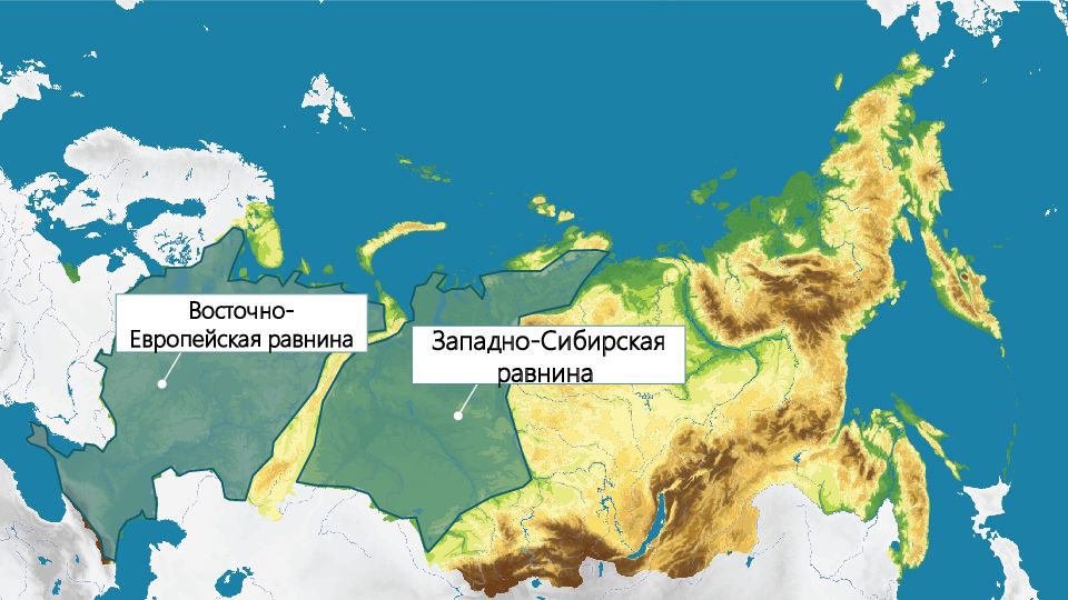 Великие равнины россии восточно европейская и западно сибирская презентация