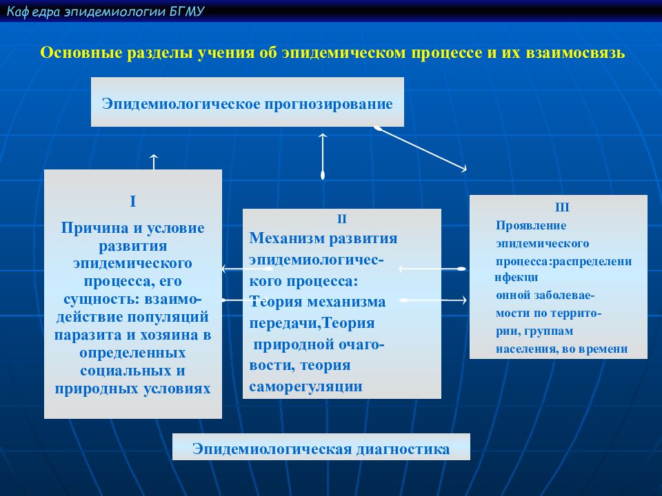 Учение об эпидемическом процессе презентация