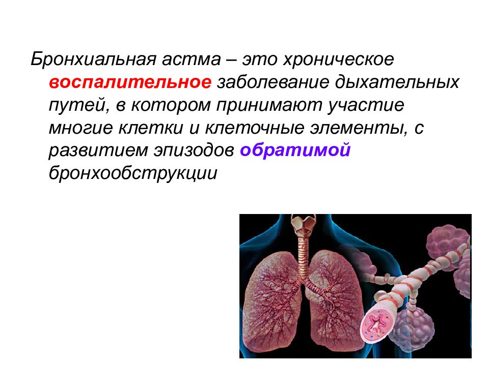 Бронхиальная Астма Картинки Для Презентации