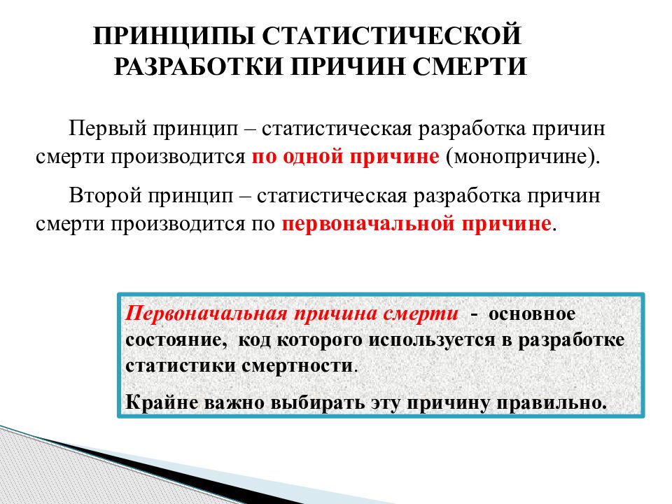 Государственная регистрация смерти презентация