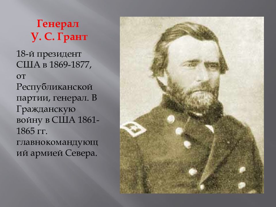 Гражданская война в сша 1861 1865 презентация