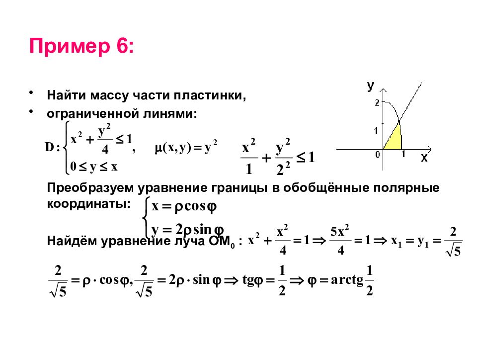 Двойной интеграл презентация