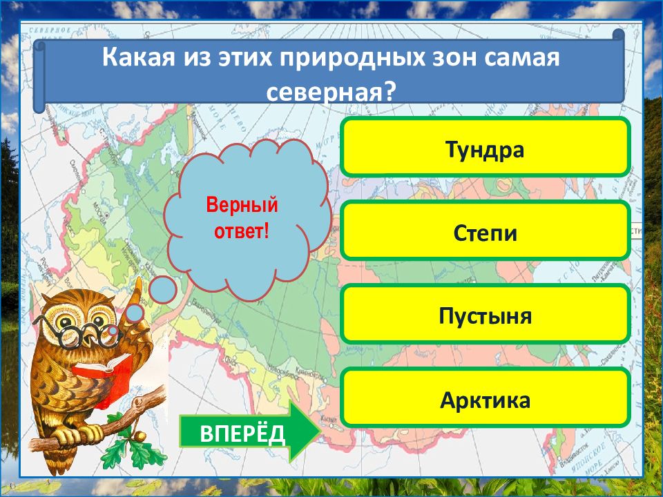 Своя игра природные зоны россии 4 класс презентация