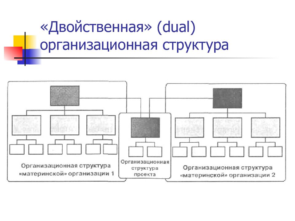 Выберите структуру. Двойственная (Dual) организационная структура. Двойственная организационная структура управления проектом. Смешанная организационная структура продаж. Двойственная структура управления проектами.