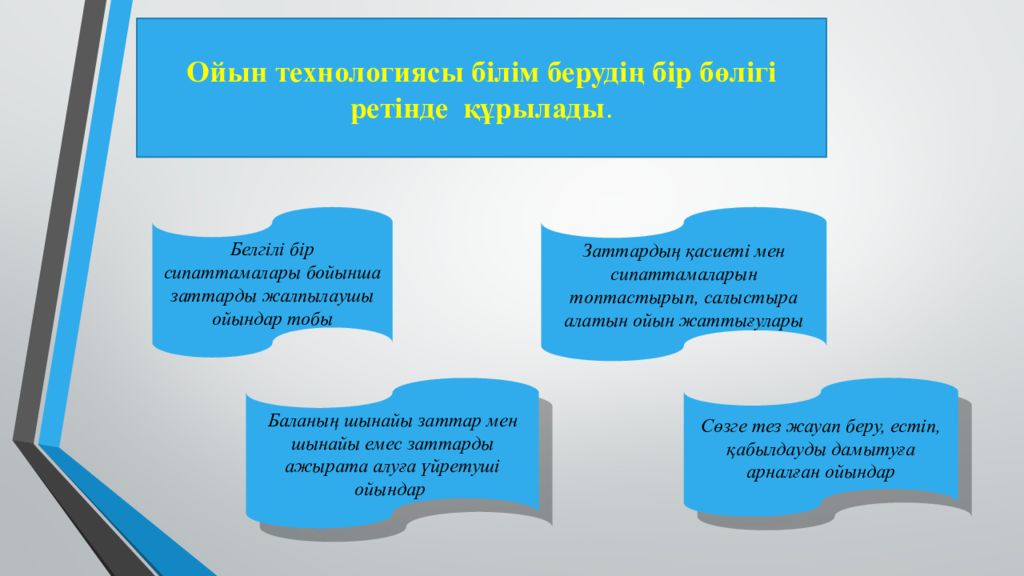 Ойын түрлері