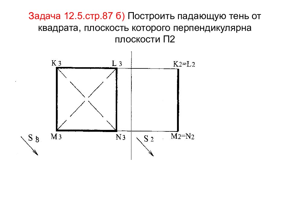 Плоскость квадрата. Тень от квадрата. Проекция квадрата на плоскость. Тень от квадрата построение. Падение тени от квадрата.