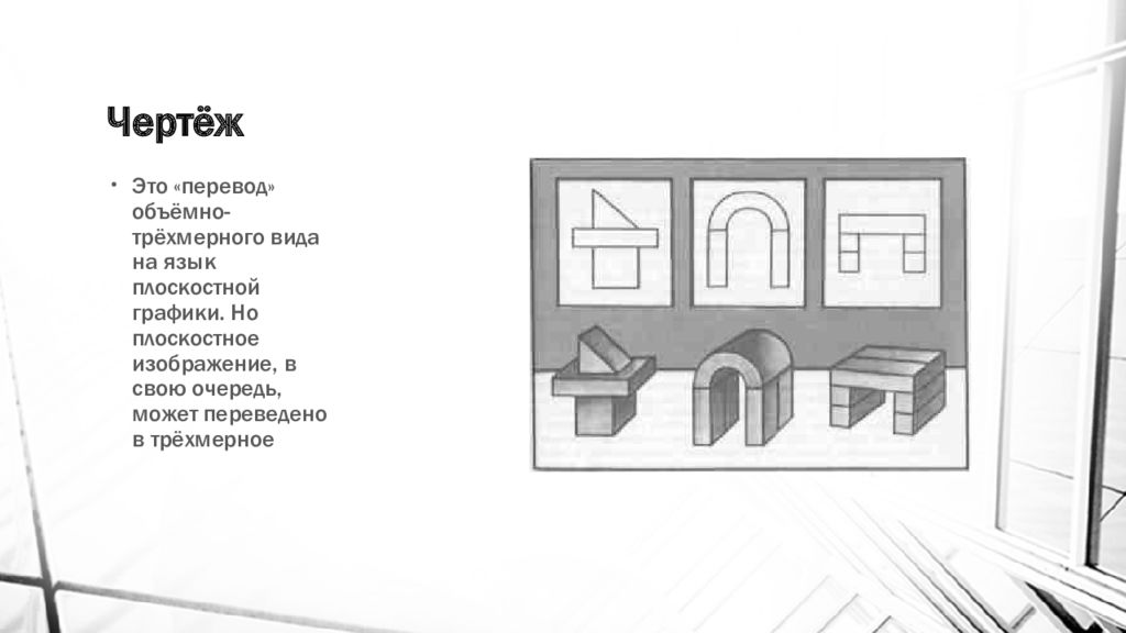 От плоскостного изображения к объемному 7 класс