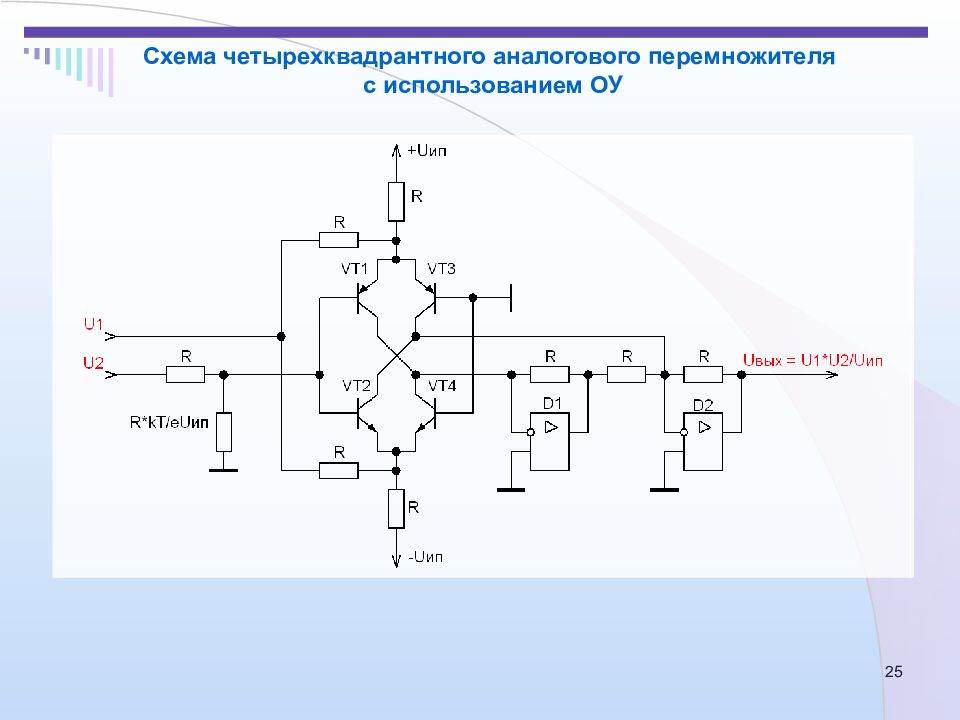 Что такое аналоговая схема