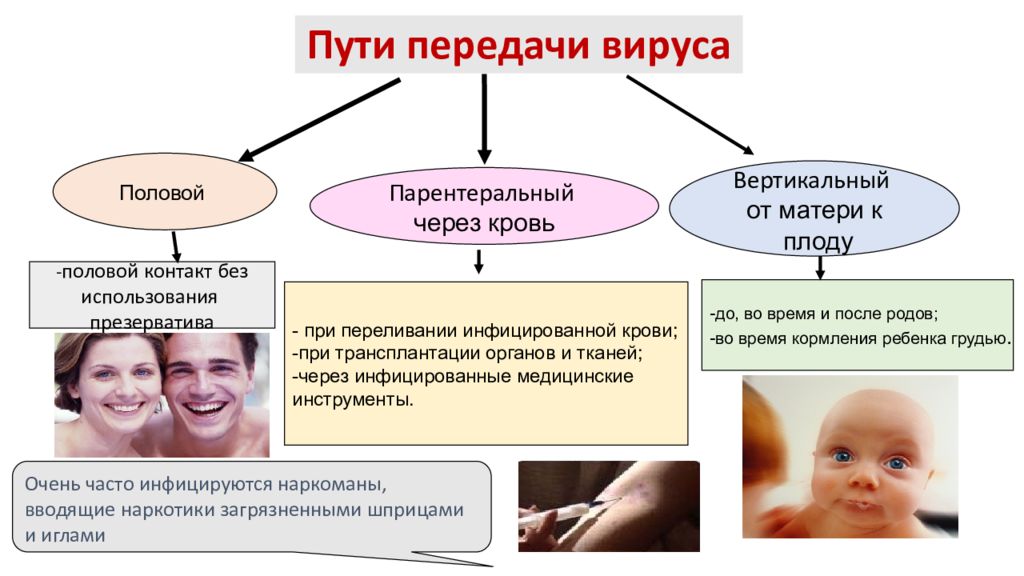 Вирусы через половой путь