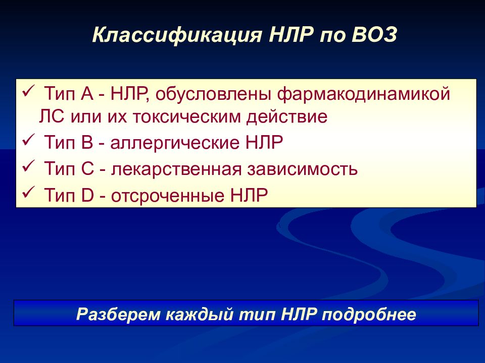 Классификация нежелательных лекарственных реакций. Неделаткльные оекарственные реакции и пы. Нежелательные лекарственные реакции классификация воз. Классификация НЛР.