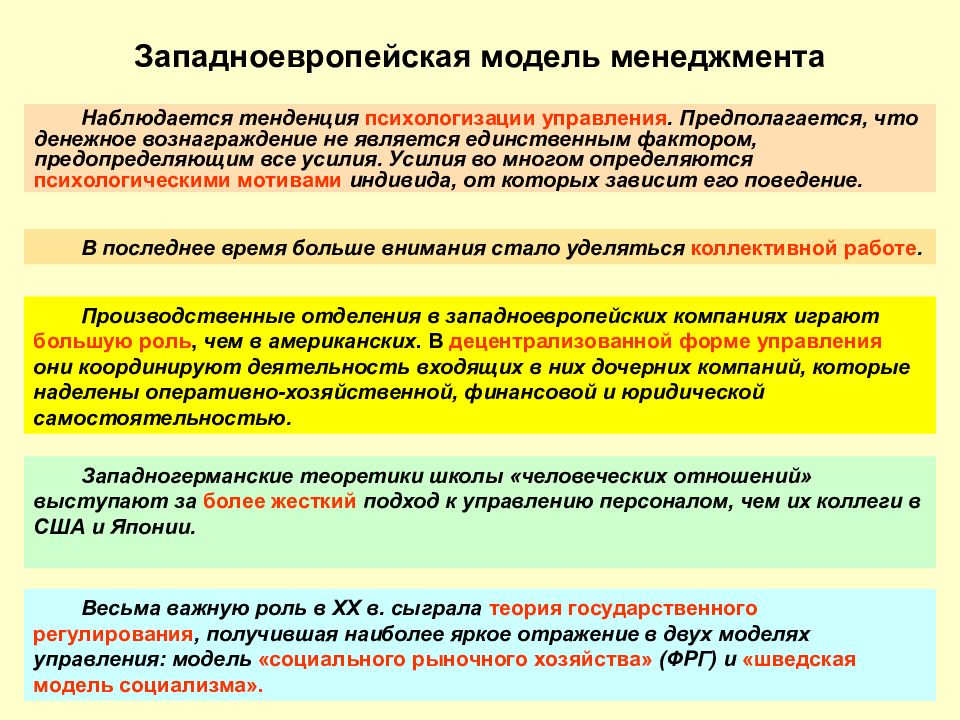 Наблюдается тенденция. Западноевропейская модель менеджмента. Особенности западноевропейской модели менеджмента. Западноевропейская модель управления в менеджменте. Особенности управления менеджмент.