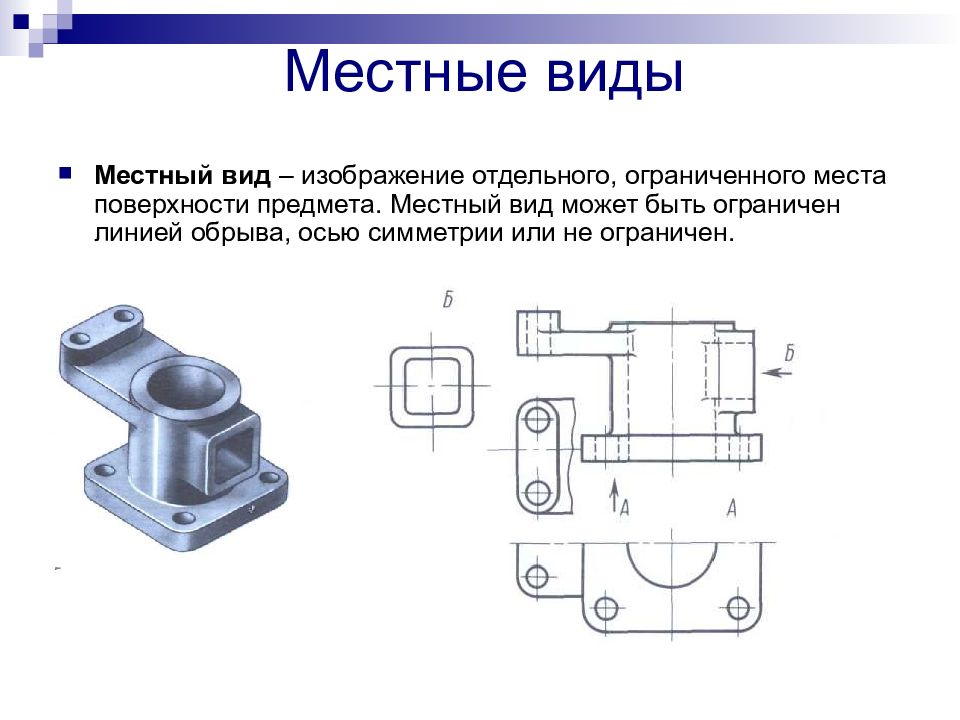 Какое изображение на чертеже называют видом