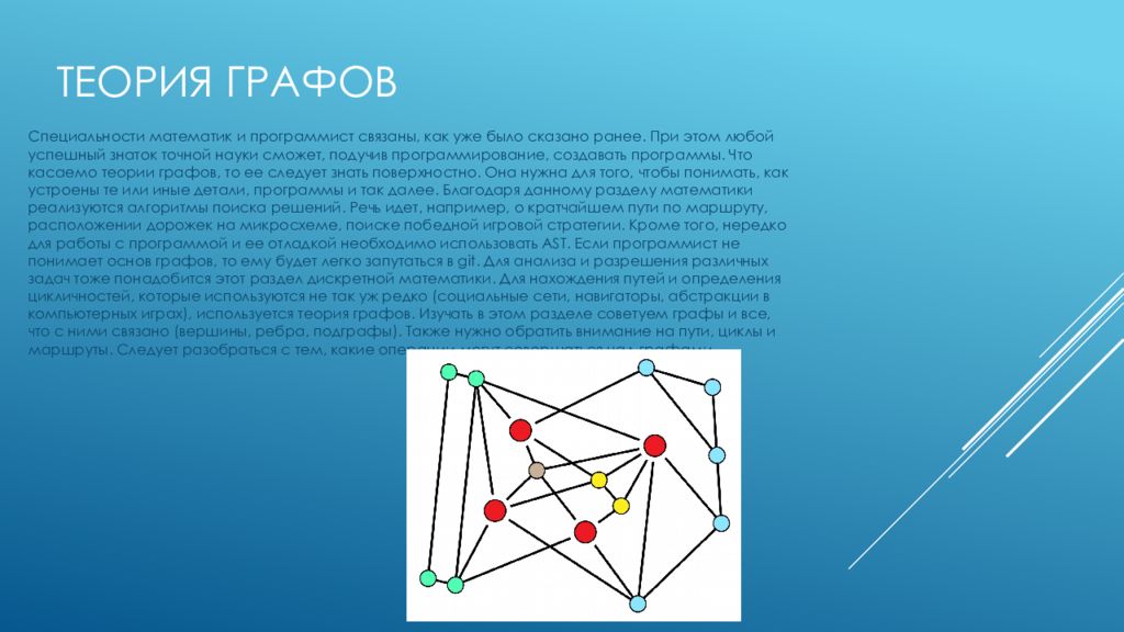 Графы в математике презентация