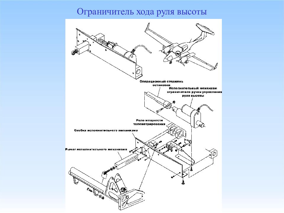 Конструкция и эксплуатация. Ограничитель руля высоты Diamond 42. Триммер руля высоты Даймонд 42. Ограничитель хода руля Ямаха. Привод руля высоты 2432a Liebherr.