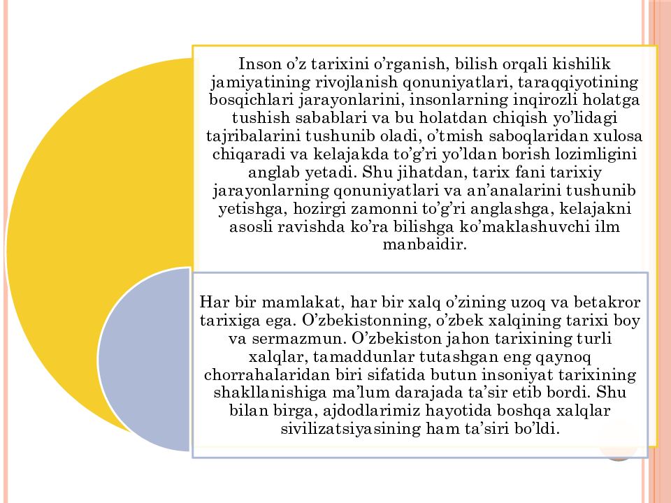 1-MAVZU.
KIRISH. O‘ZBEKISTONNING ENG YANGI TARIXI O‘QUV FANINING PREDMETI, 1-MAVZU. KIRISH. O‘ZBEKISTONNING ENG YANGI TARIXI O‘QUV FANINING PREDMETI,