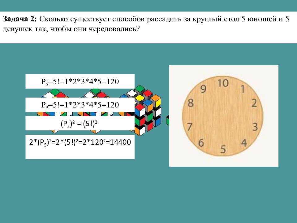 Размещения комбинаторика презентация