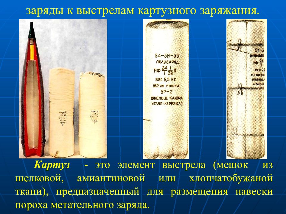 Заряд выстрел. Гильза 152-мм артиллерийского выстрела раздельного заряжания. Заряд картузного заряжания. Раздельное картузное заряжание. Выстрел картузного заряжания.