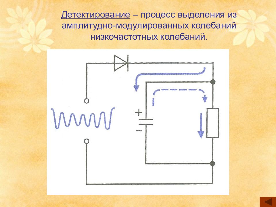 Какие элементы схемы используют для детектирования эмк