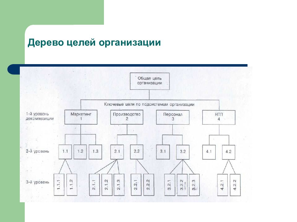 Построение дерева целей презентация