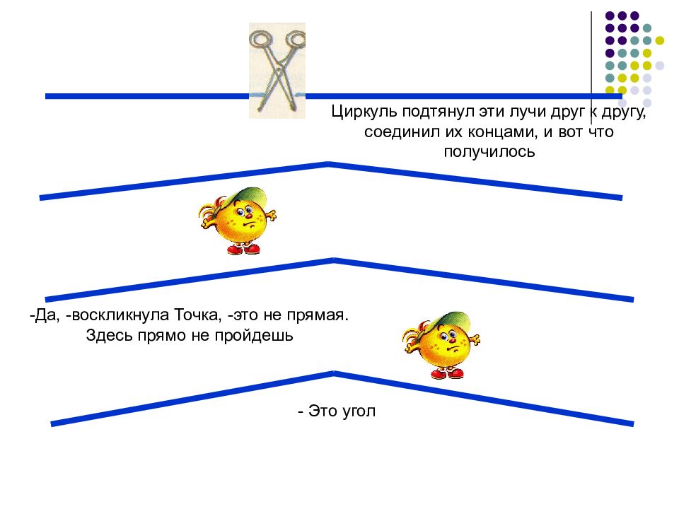 Друзья соедини. Дополнительные друг другу лучи.