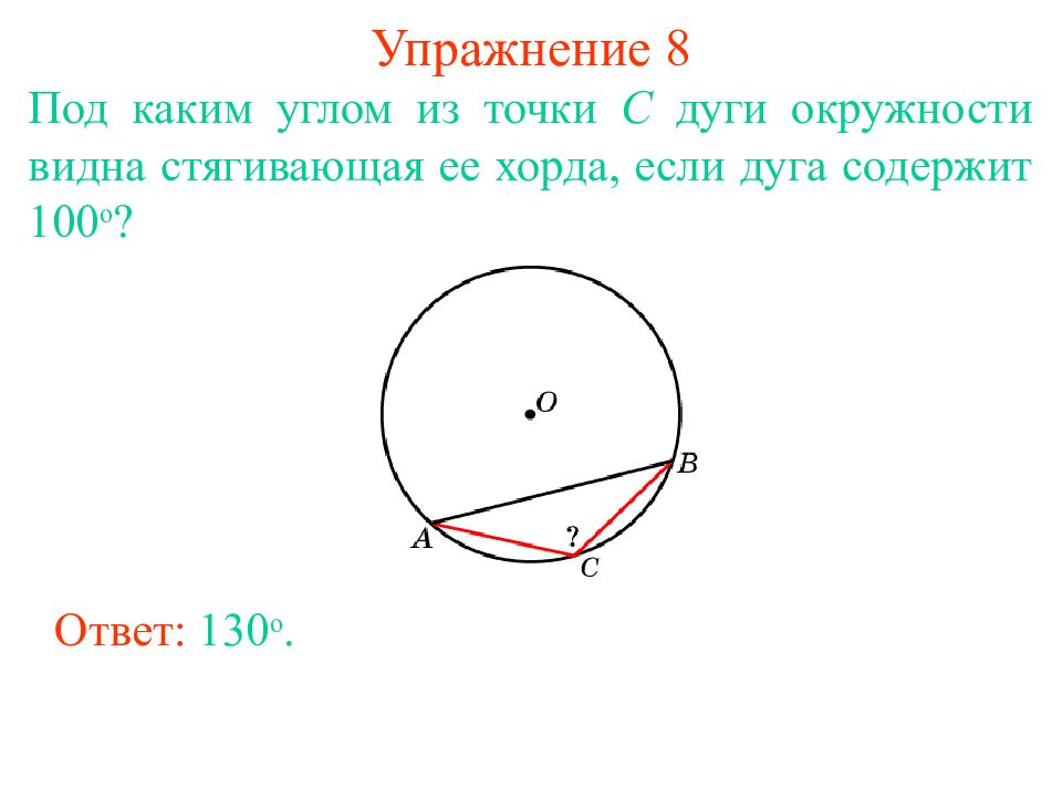 Под каким углом друг. Хорда стягивает дугу. Хорда стягивает окружность. Хорда стягивает дугу окружности. Хорда стягивает угол.