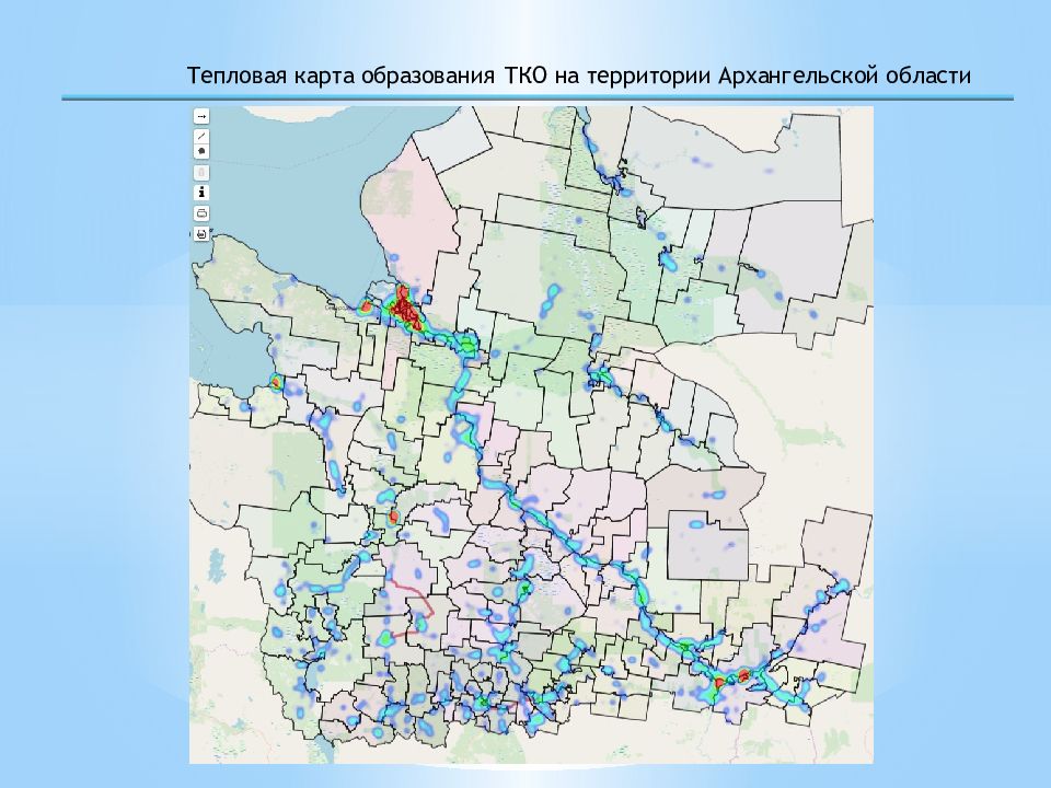 Схема обращения с отходами ленинградской области