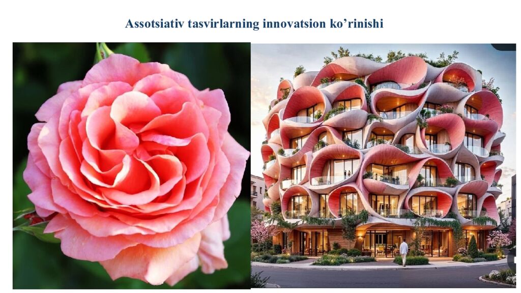 Assotsiativ tasvirlarning innovatsion ko’rinishi