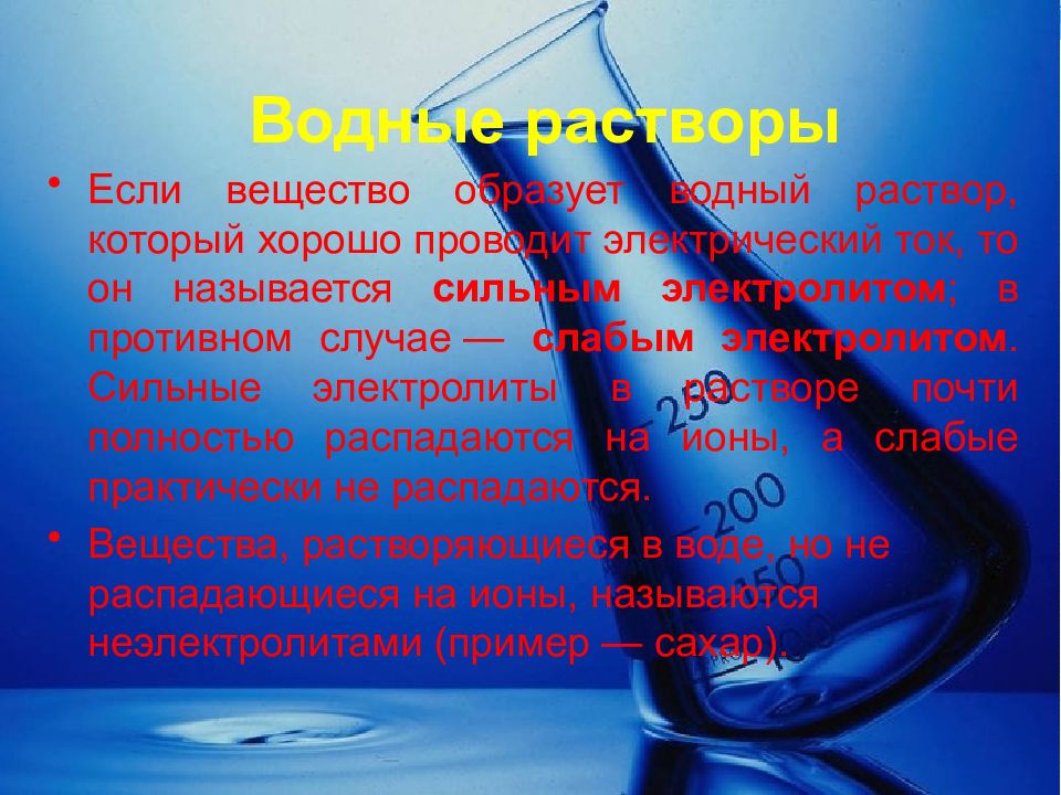 Вода растворы презентация