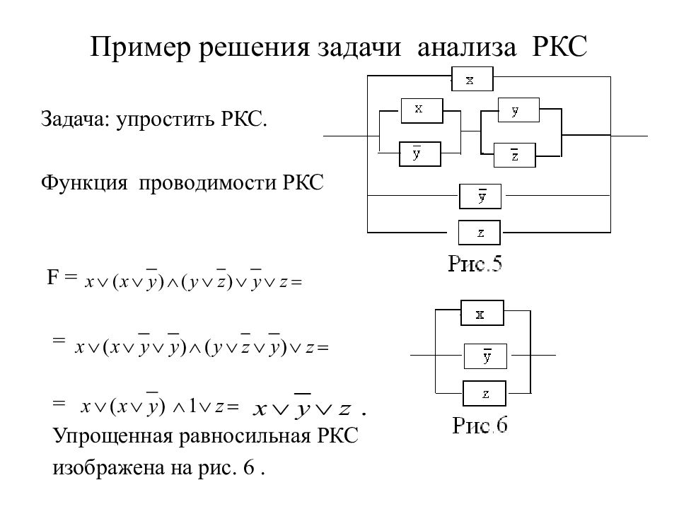 Булевы функции схемы