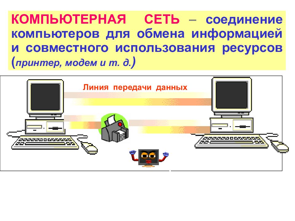 Соединение компьютеров. Компьютерная сеть это соединение компьютеров для. Соединение компьютеров для печати. Способы соединения компьютеров для совместного использования файлов.