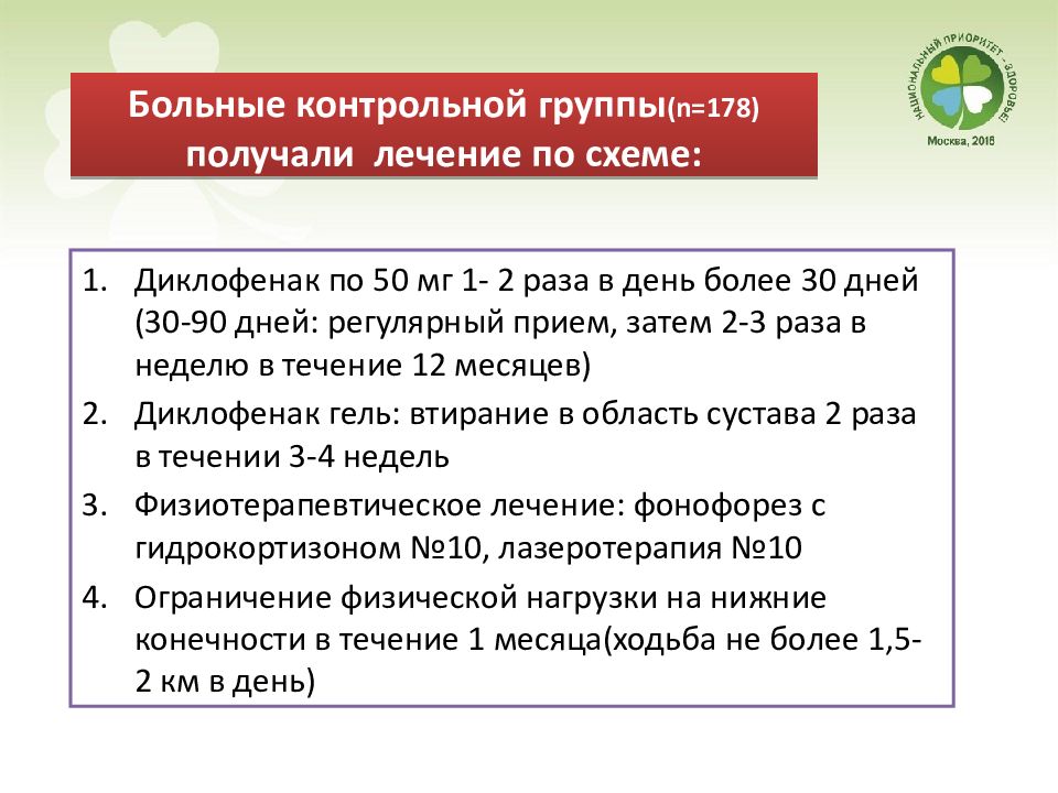 Больно контрольный. Базисная терапия остеоартроза. Базисное лечение остеоартроза. Курс ФТЛ лечение.