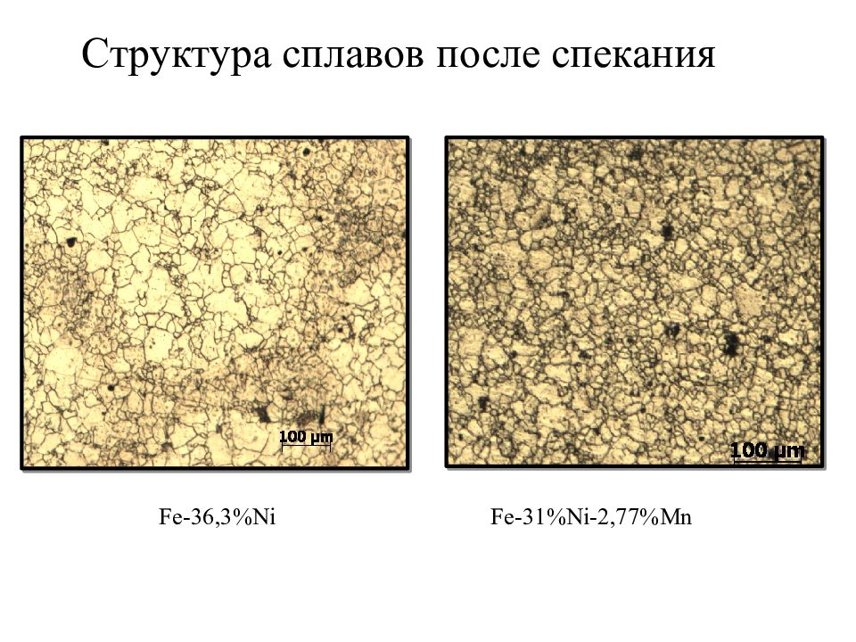 Структура сплавов