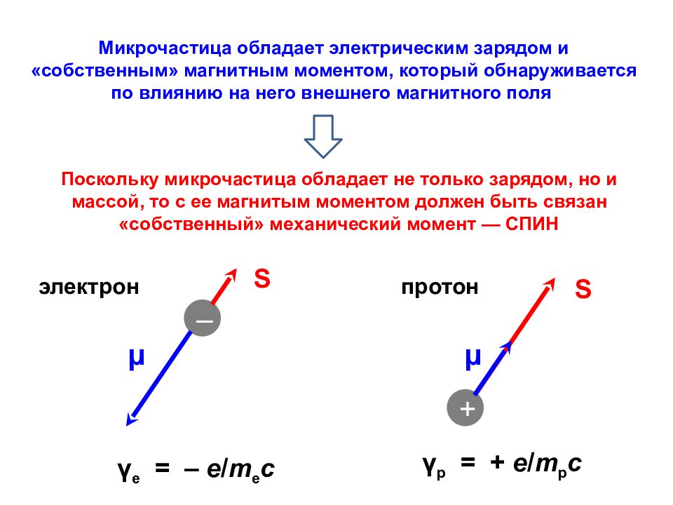 Приложения математического аппарата СПИНОВОЙ МОМЕНТ (или просто СПИН )