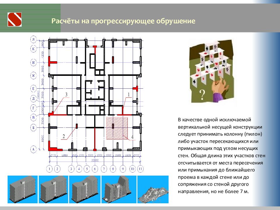 Сп защита от прогрессирующего обрушения. Прогрессирующее разрушение расчет. Прогрессирующее обрушение зданий. Пример расчета здания на прогрессирующее обрушение. Прогрессирующее обрушение металлических конструкций.