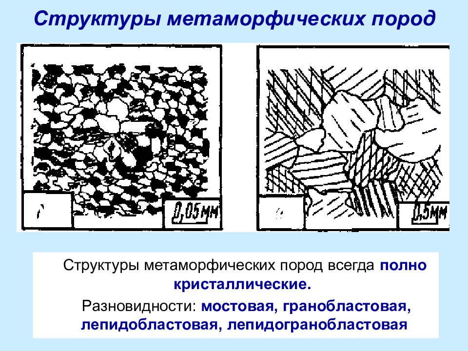 Структура породы. Структура метаморфических горных пород. Лепидобластовая структура метаморфических пород. Гранобластовая структура метаморфических пород. Структура метаморфических горных.