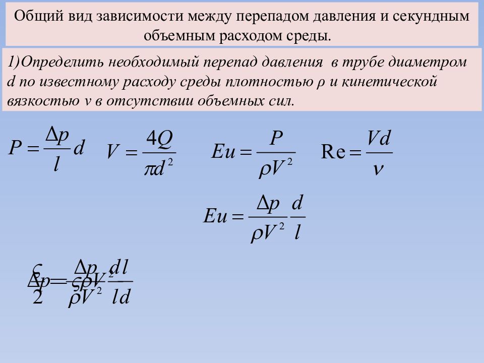 Определяемыми критериями подобия