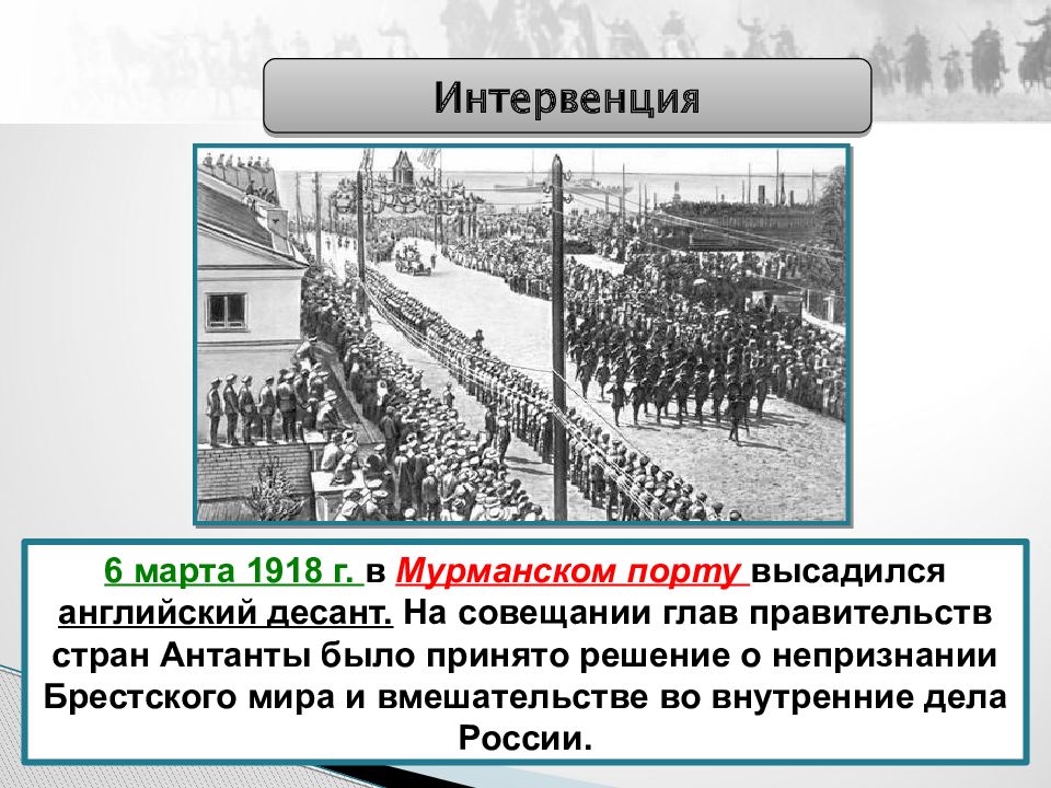 Интервенция 1918