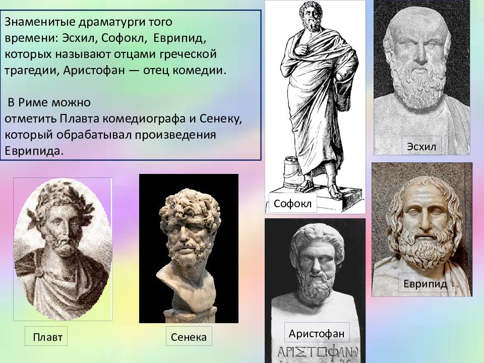 Какие есть драматурги. Софокл древнегреческий драматург. Драматург Аристофан. Аристофан отец комедии. Эсхил Софокл Еврипид древней Греции.