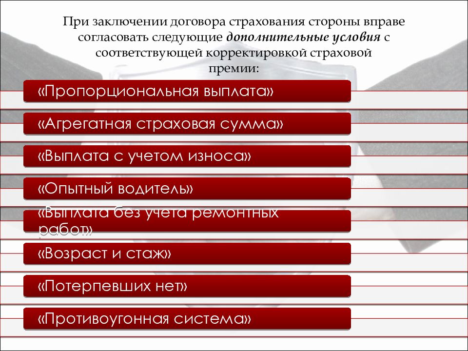 Заключение договора страховой. Стороны страхования. Стороны договора страхования. Факторы влияющие на страховую премию. Страховая премия при заключении договора страхования.