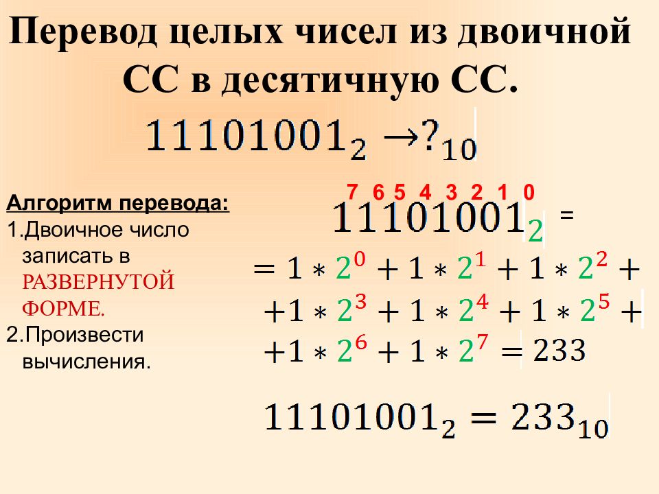 Перевести в двоичную сс. Из двоичной в десятичную. 100 В десятичной системе в двоичную. Двоичное число 111-00-01 в десятичную систему исчисления. Переведите из двоичной 1000000 в десятичную.