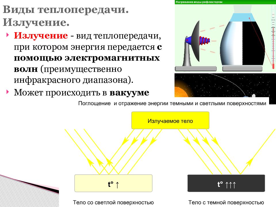 Теплообмен презентация. Теплопроводность излучение. Излучение теплопередача. Теплообмен излучением. Передача тепла излучением.