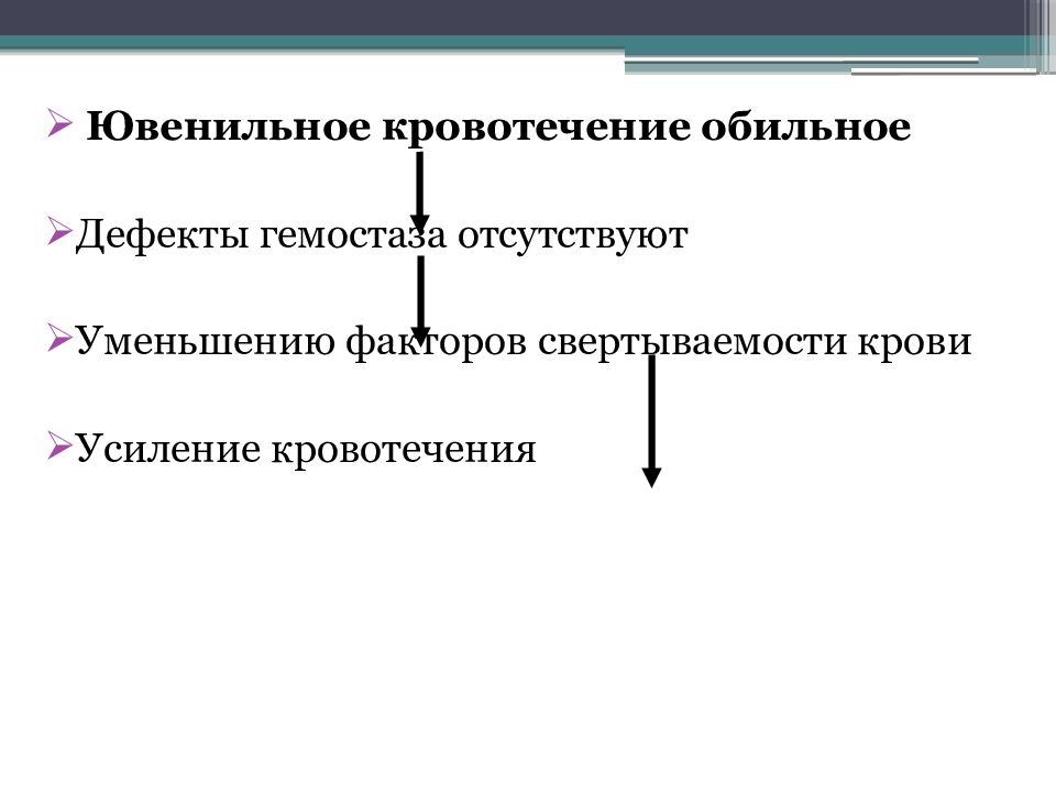 Ювенильные маточные кровотечения презентация