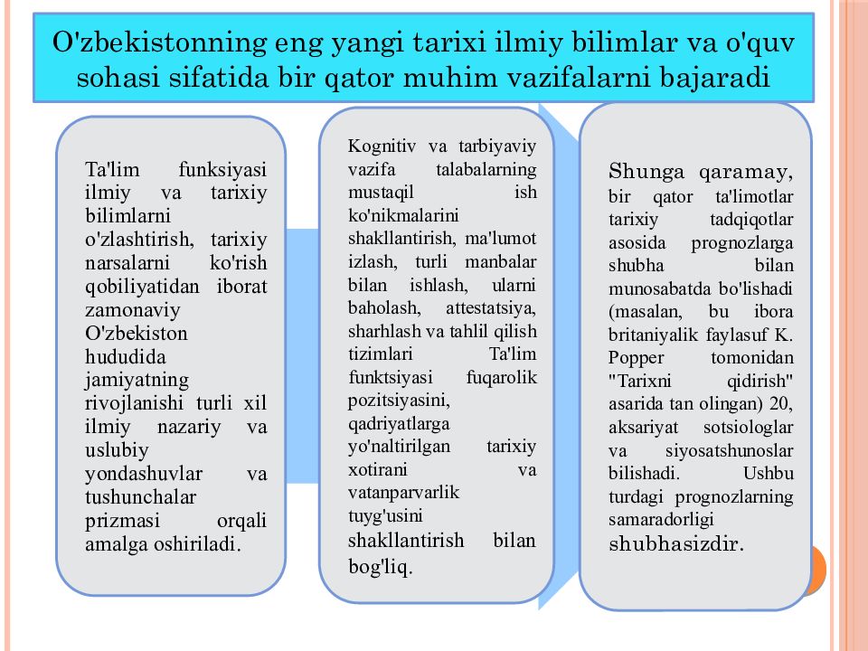 1-MAVZU.
KIRISH. O‘ZBEKISTONNING ENG YANGI TARIXI O‘QUV FANINING PREDMETI, 1-MAVZU. KIRISH. O‘ZBEKISTONNING ENG YANGI TARIXI O‘QUV FANINING PREDMETI,